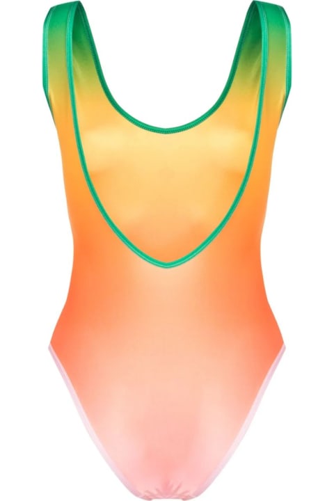 Swimwear for Women Casablanca Multicoloured One Piece Swimwear With Logo