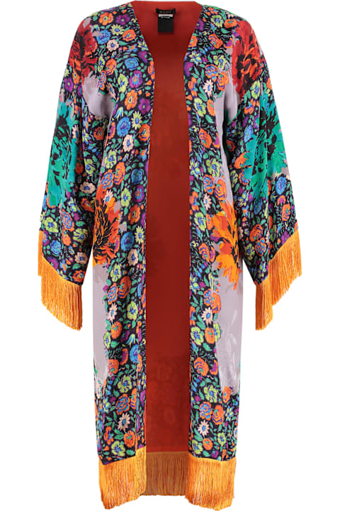 Homeware Etro Printed Silk Kimono