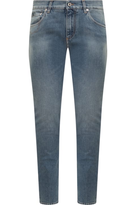 Jeans for Men Dolce & Gabbana Jeans With Logo