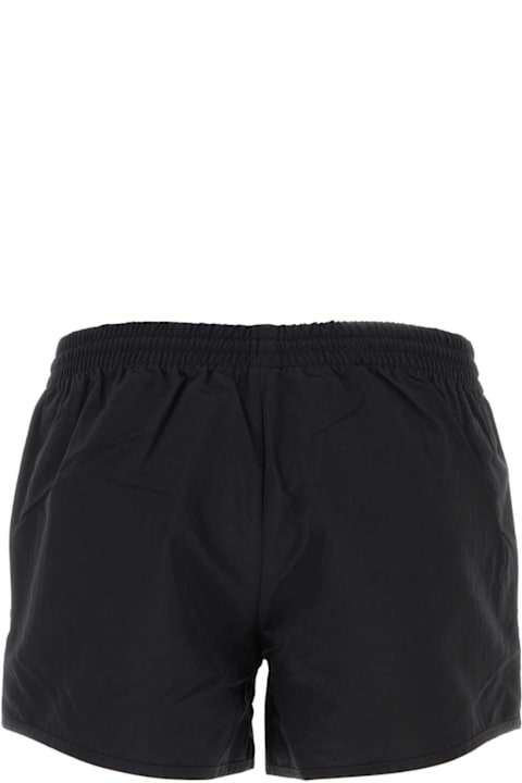 Balenciaga for Men Balenciaga Black Nylon Swimming Shorts