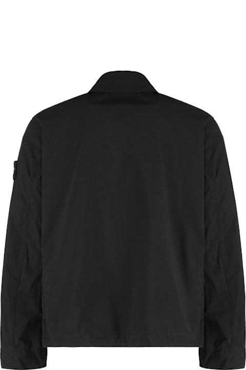 Stone Island لـ Women Stone Island Techno Fabric Jacket
