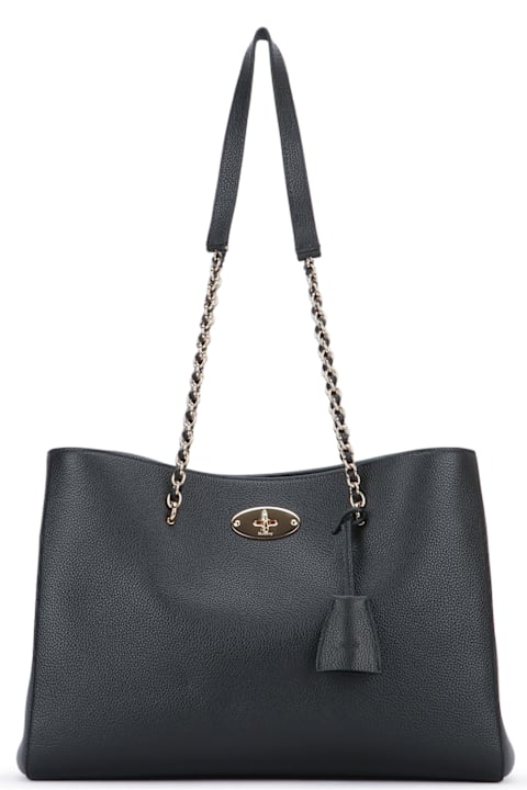 Mulberry for Men Mulberry Lily Chain Tote Small Classic Grain
