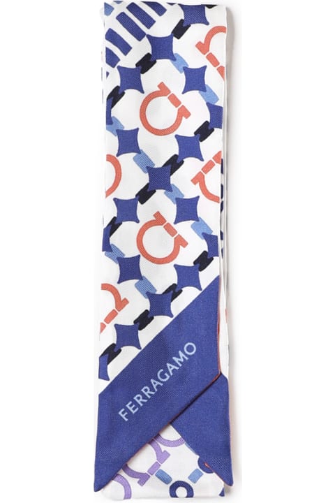 ウィメンズ スカーフ＆ストール Ferragamo Scarf With Logo Print