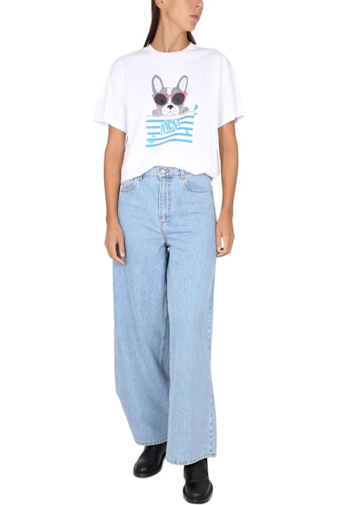 MCM Topwear for Women MCM Crewneck T-shirt