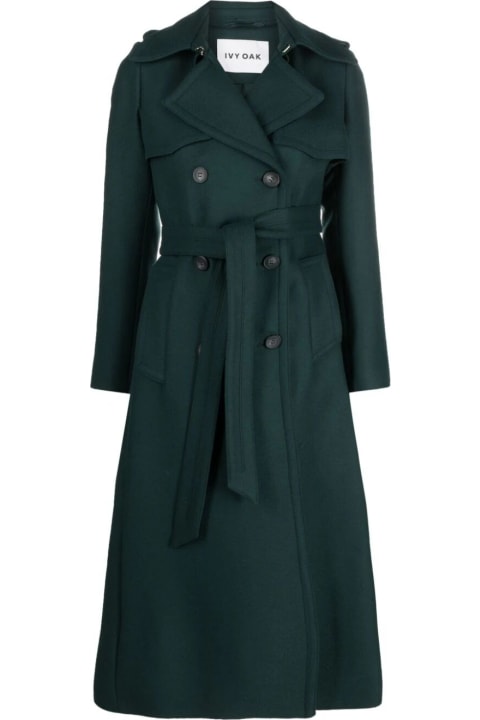 Ivy Oak Coats & Jackets for Women Ivy Oak Charlotte Rose Modern Trench Coat