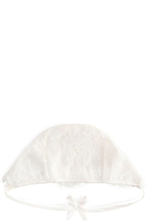 Sale for Baby Girls Dolce & Gabbana Dolce & Gabbana Hats White
