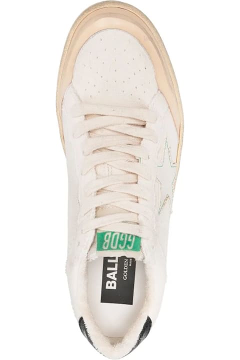 Sale for Women Golden Goose Ball Star Low-top Canvas Sneakers