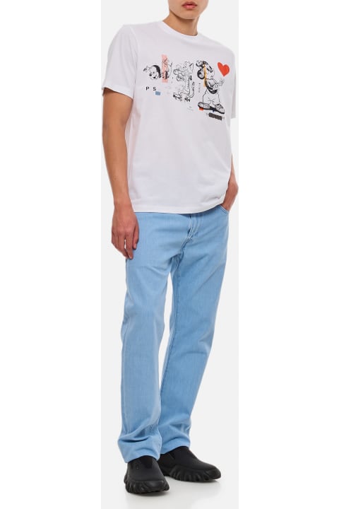 Paul Smith Topwear for Men Paul Smith Cotton Cartoon T-shirt