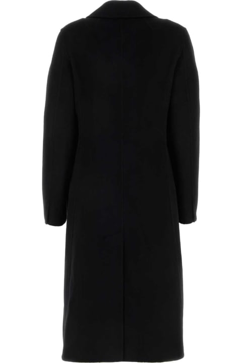 Lanvin for Women Lanvin Black Cashmere Coat