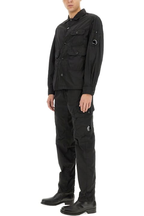 Homeware C.P. Company Jacket With Gabardine