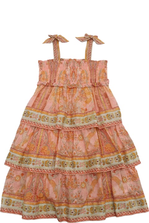Zimmermann for Men Zimmermann Wylie Kids Tiered Dress