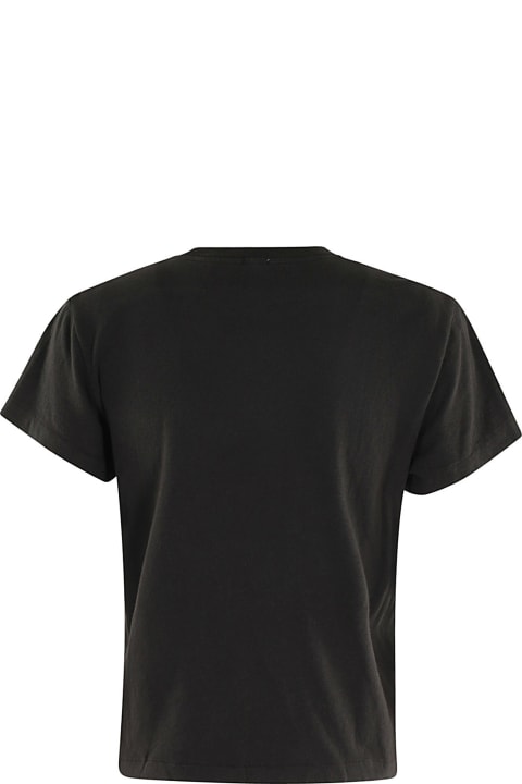 RE/DONE Topwear for Women RE/DONE Classic Tee Just Send Wine