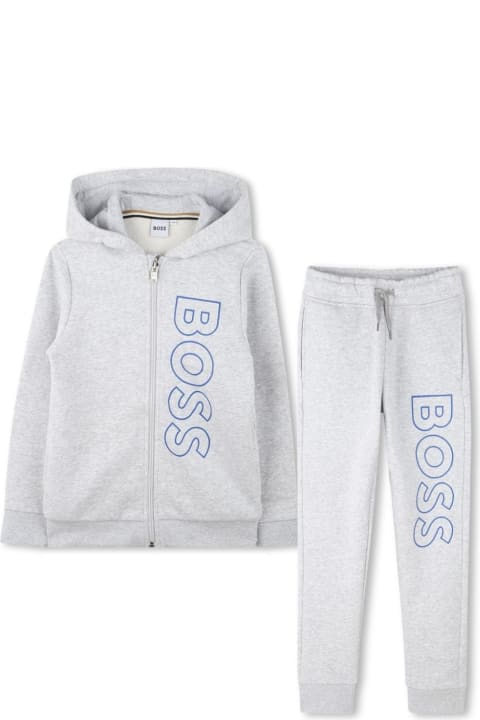 Hugo Boss Jumpsuits for Boys Hugo Boss Tuta Con Zip E Stampa