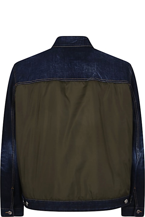Homeware Dsquared2 Denim Puffer Jean Jacket