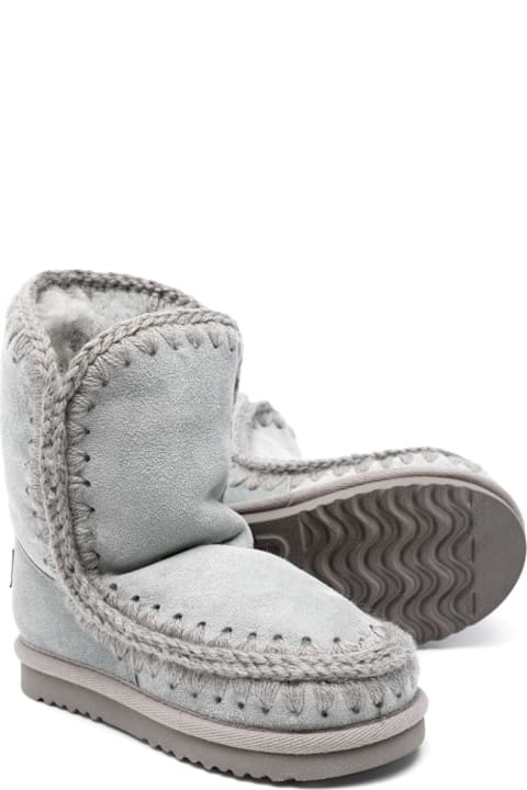 Mou for Kids Mou Blue/grey Girl Shoes