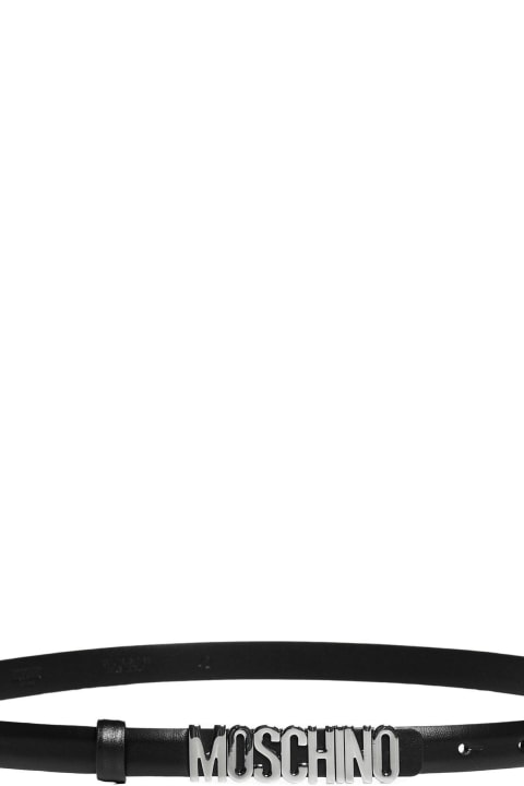 ウィメンズ新着アイテム Moschino Logo-plaque Belt