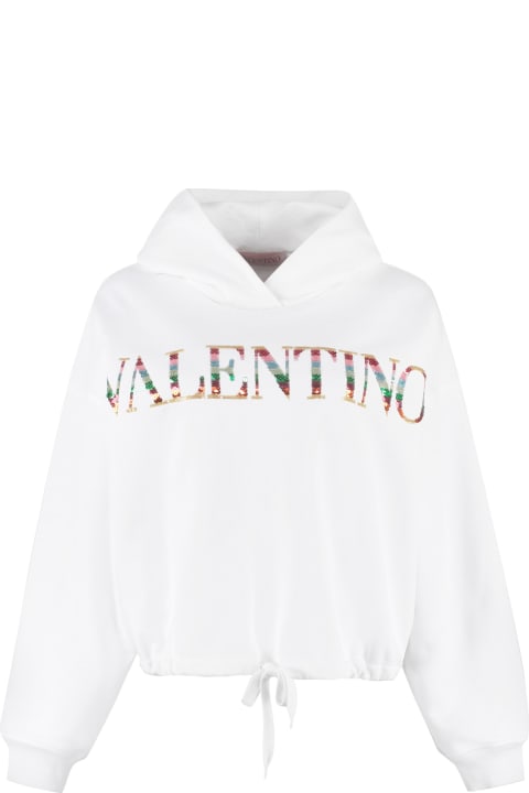 Valentino Fleeces & Tracksuits for Women Valentino Cotton Hoodie