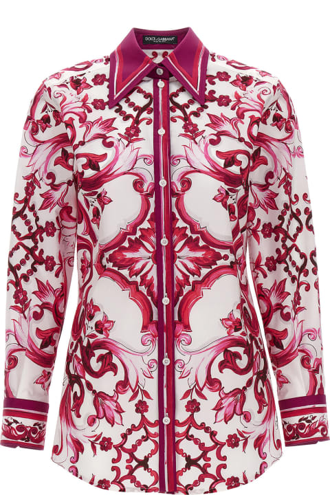 Clothing for Women Dolce & Gabbana Maiolica Shirt