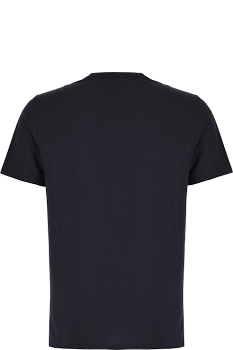 Zanone Clothing for Men Zanone Black Cotton T-shirt