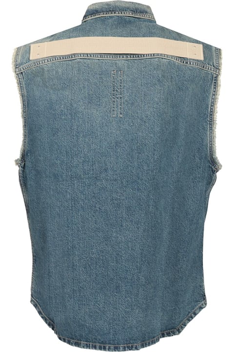 DRKSHDW Coats & Jackets for Men DRKSHDW Sleeveless Denim Jacket