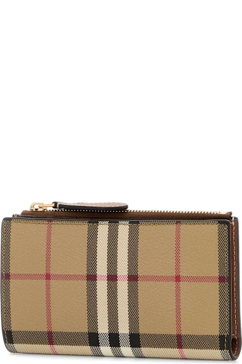 Burberry Printed Canvas Wallet