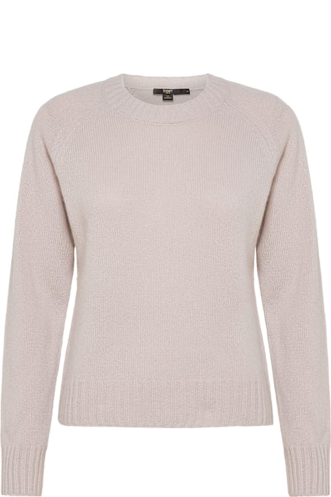 Seventy for Women Seventy Dove Grey Cashmere Crewneck Sweater