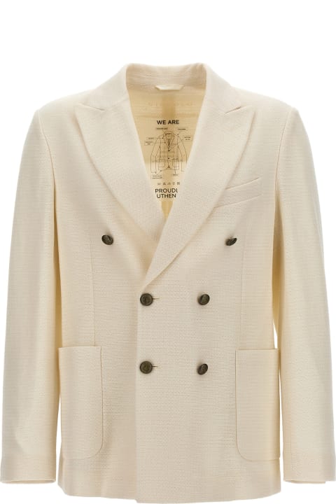 Circolo 1901 Coats & Jackets for Men Circolo 1901 Double-breasted Blazer