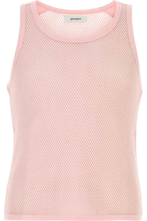 Homeware Gimaguas Pink Mesh Mateo Tank Top
