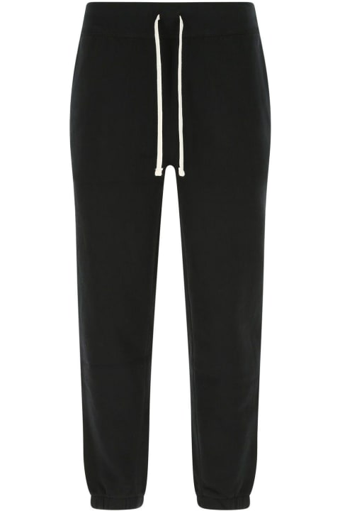Homeware Ralph Lauren Polo Black Cotton Blend Track Pants