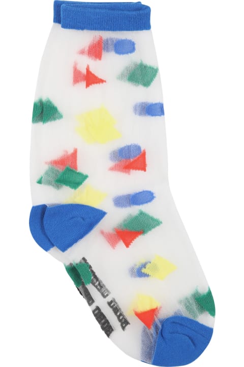 Bobo Choses Shoes for Boys Bobo Choses Multicolor Socks For Kids With Logo