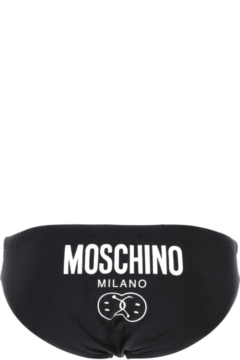 Moschino for Men Moschino Black Stretch Nylon Swimming Brief