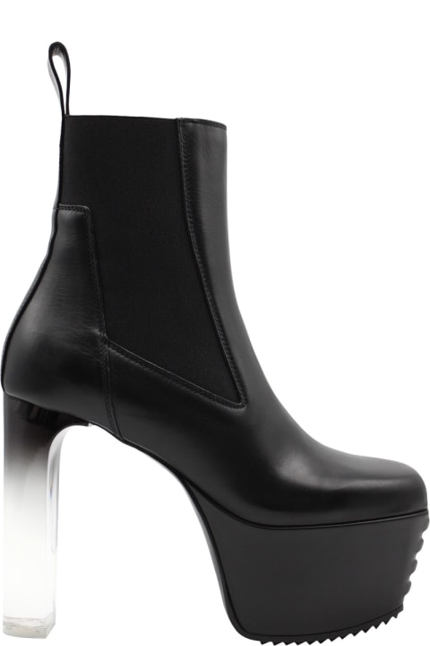 Rick Owens Boots for Women Rick Owens Minimal Grill Beatle 65