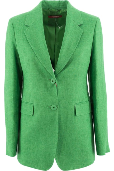 Coats & Jackets for Women Max Mara Studio Linen Blazer