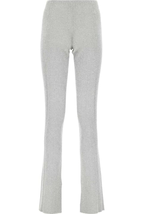 Fashion for Women Dion Lee Light Grey Polyester Blend Pant