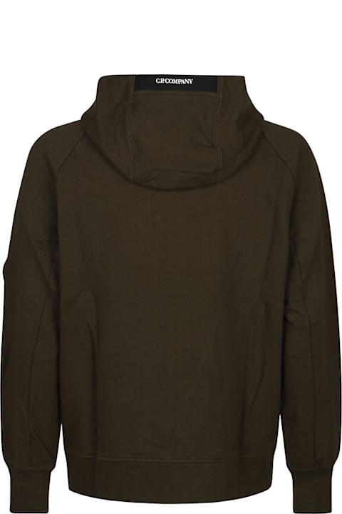 C.P. Company Fleeces & Tracksuits for Men C.P. Company Diagonal Raised Zipped Sweatshirt