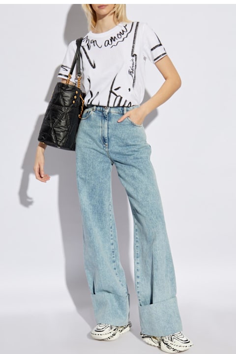 Homeware Balmain Balmain Printed T-shirt