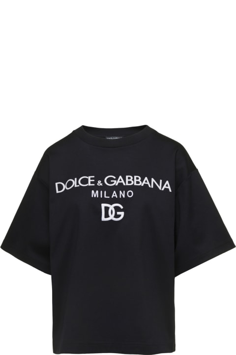 ウィメンズ Dolce & Gabbanaのトップス Dolce & Gabbana T-shirt M/corta Giro