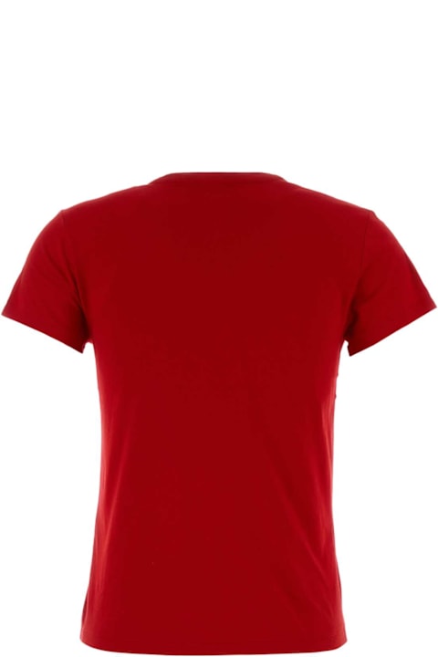 أدوات منزلية Polo Ralph Lauren Red Cotton T-shirt