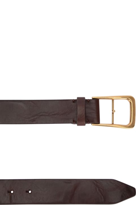 Accessories for Women Brunello Cucinelli Leather Belt