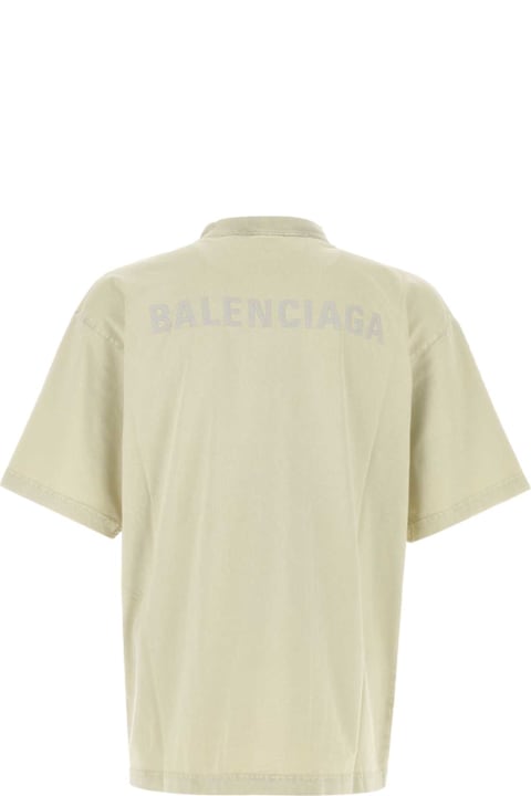 Balenciaga Topwear for Women Balenciaga Sand Cotton T-shirt