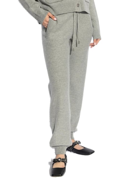 Versace Fleeces & Tracksuits for Women Versace Elasticated Drawstring Waistband Knitted Track Pants