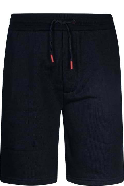 Kiton Pants for Men Kiton Elastic Drawstring Waist Shorts