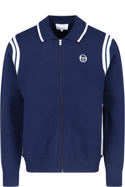 Sergio Tacchini Fleeces & Tracksuits for Men Sergio Tacchini 'palla' Zip Sweatshirt