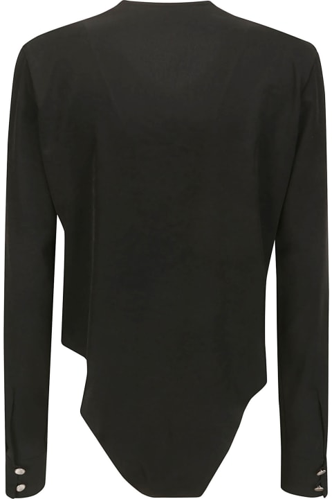 Underwear & Nightwear for Women Yohji Yamamoto Tuxedo Shirt Bodysuit