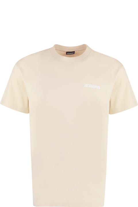 Clothing for Men Jacquemus Le T-shirt Cotton Logo T-shirt