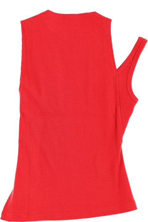 Courrèges for Kids Courrèges "oblique 90's" Top