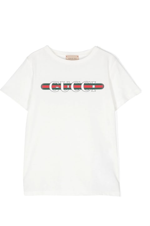 gucci Kartenetui for Girls gucci Kartenetui gucci Kartenetui Kids T-shirts And Polos White