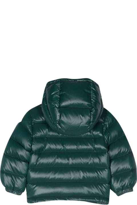 Fashion for Baby Boys Moncler Green Down Jacket Baby Unisex