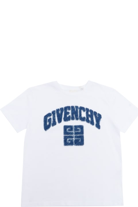 Fashion for Kids Givenchy White T-shirt With Logo
