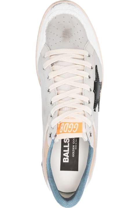 Homeware Golden Goose Golden Goose Light Gray Lace-up Sneakers